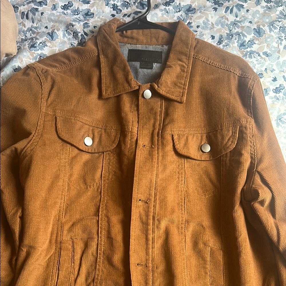 Men's Brown Corduroy Jacket